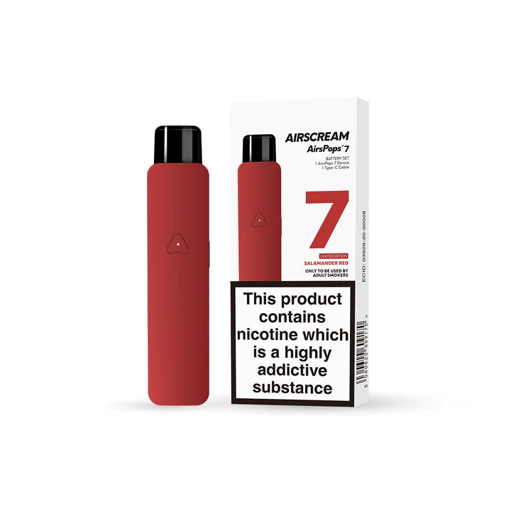Airscream AirPops 7 Salamander Red