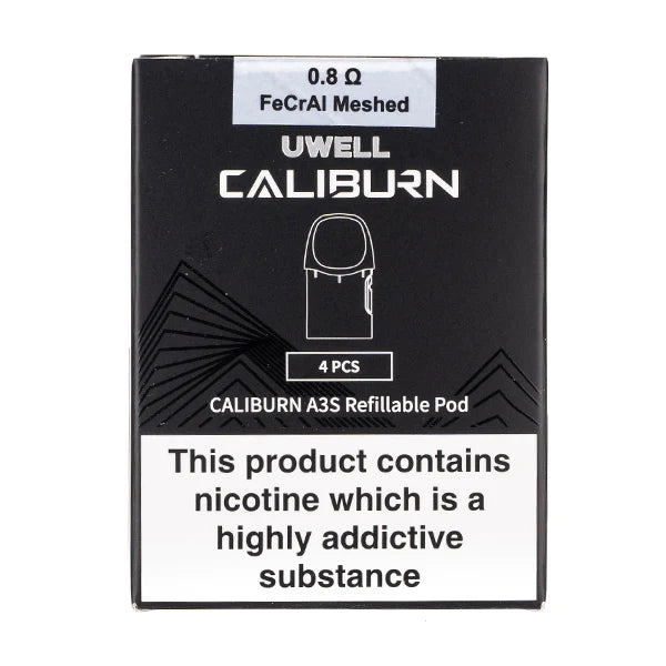 Uwell - Caliburn A3S - Replacement Pods - ASAP VAPE