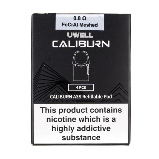 Uwell - Caliburn A3S - Replacement Pods - ASAP VAPE