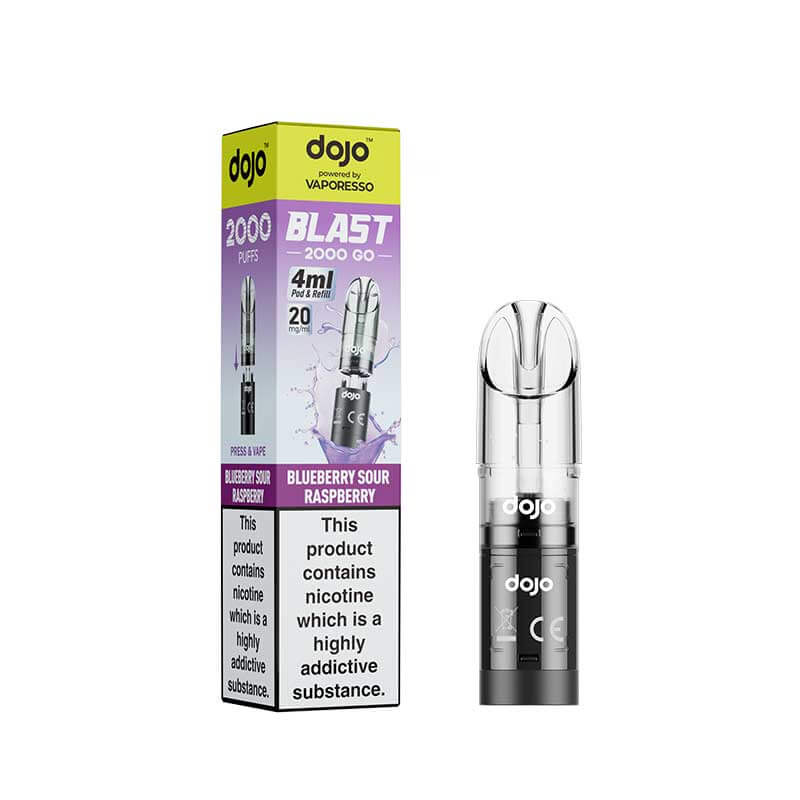 Dojo Blast 2K Pre-Filled Pods - Replacement Pods