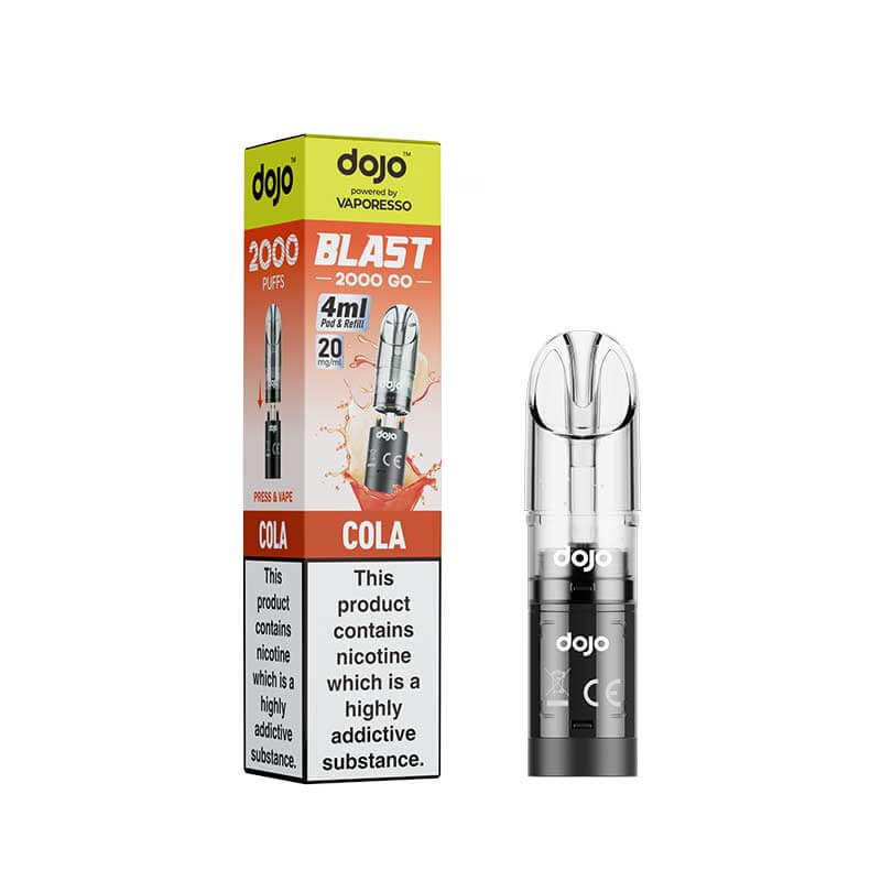 Dojo Blast 2K Pre-Filled Pods - Replacement Pods