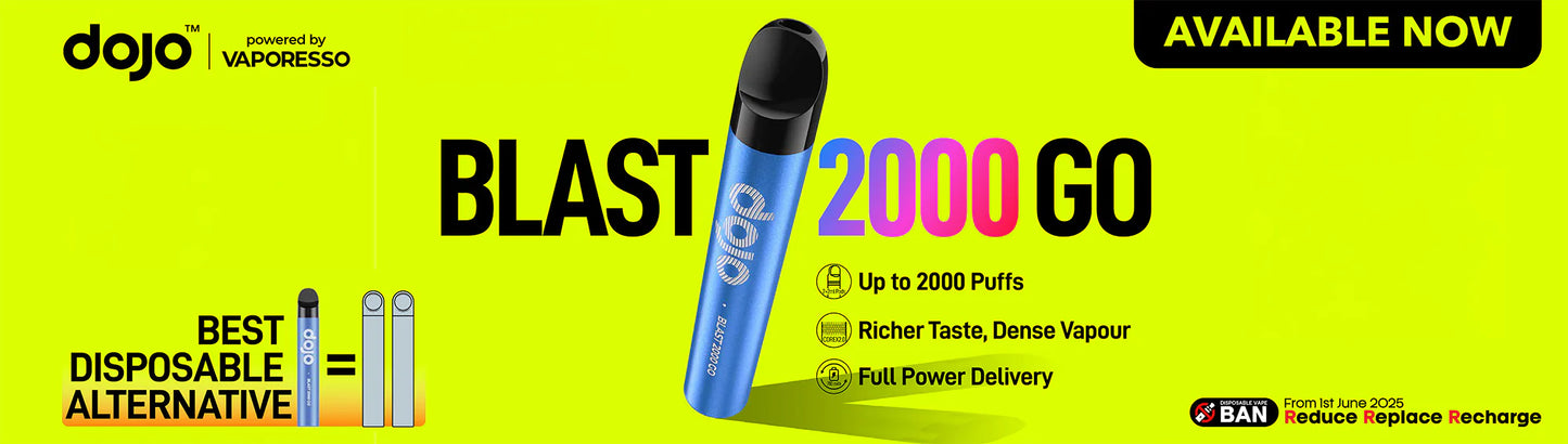 Dojo Blast 2k GO Kit - Pre-Filled Pod Kits