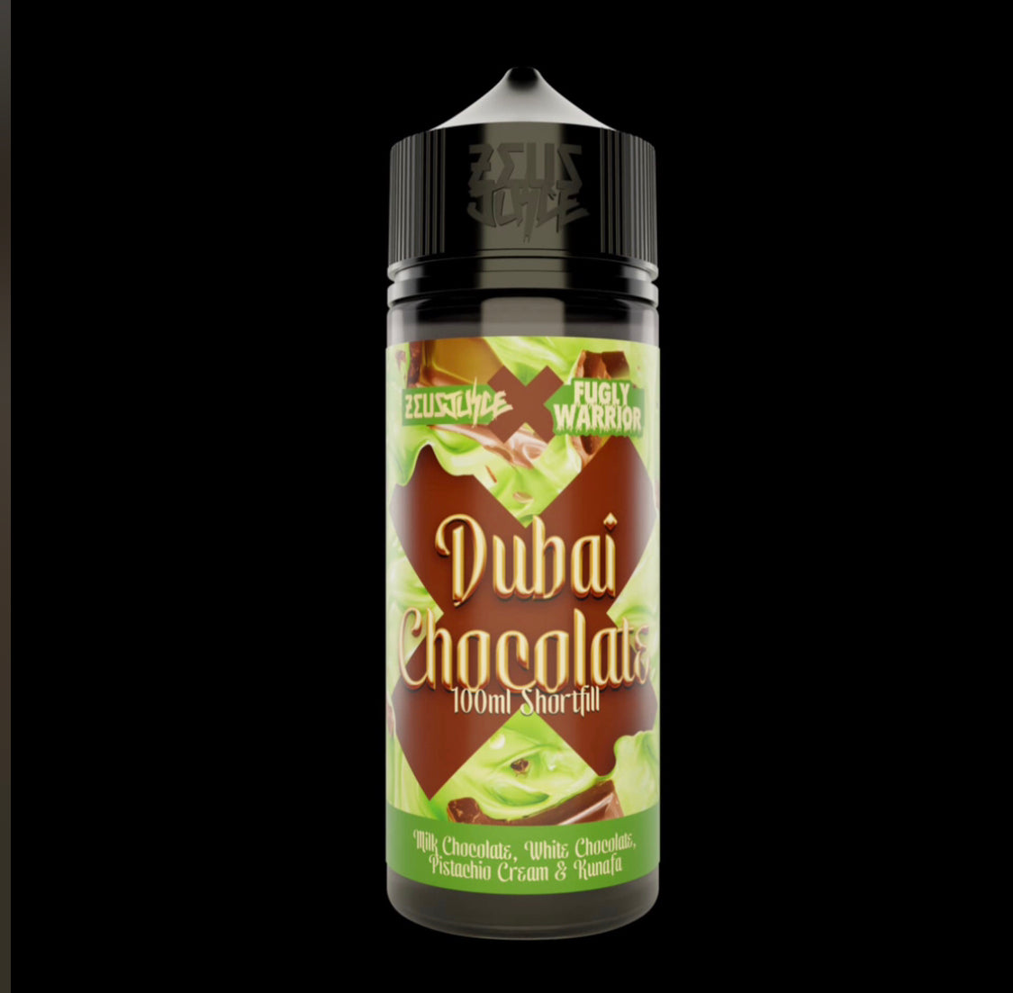Zeus Juice x Fugly Warrior DUBAI CHOCOLATE - 100ML Shortfills ASAP VAPE Zeus Juice x Fugly Warrior DUBAI CHOCOLATE - 100ML Shortfills ASAP VAPE