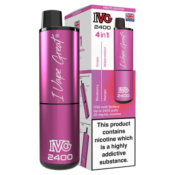 IVG 2400 Reload Rechargeable Kit - Closed Pod-System
