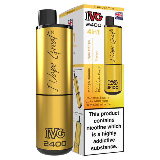 IVG 2400 Reload Rechargeable Kit - Closed Pod-System