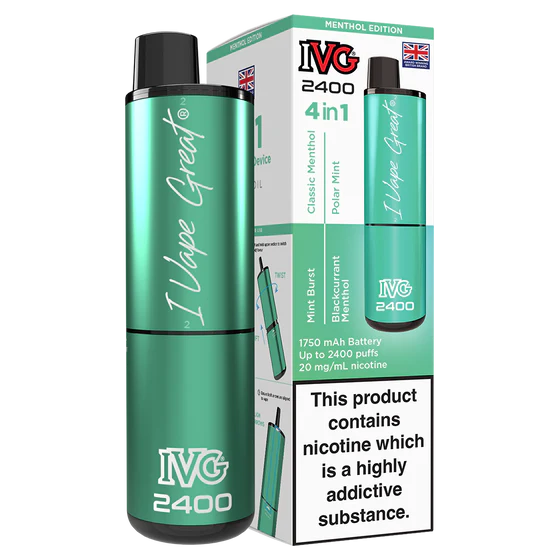 IVG 2400 Reload Rechargeable Kit - Closed Pod-System