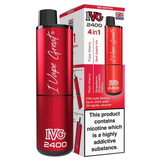 IVG 2400 Reload Rechargeable Kit - Closed Pod-System