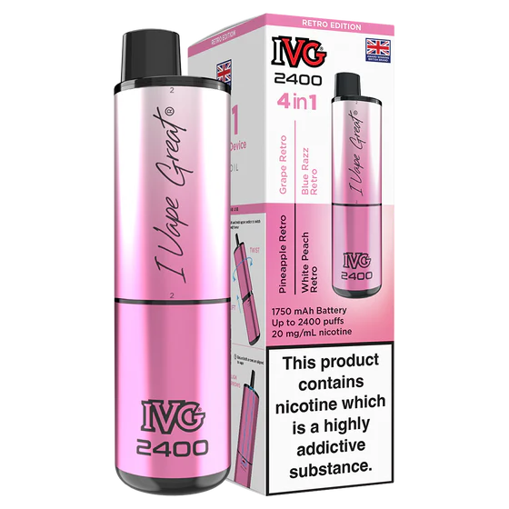 IVG 2400 Reload Rechargeable Kit - Closed Pod-System