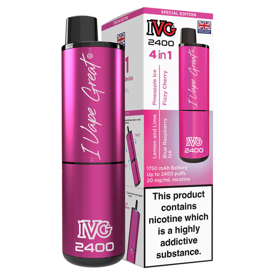 IVG 2400 Reload Rechargeable Kit - Closed Pod-System