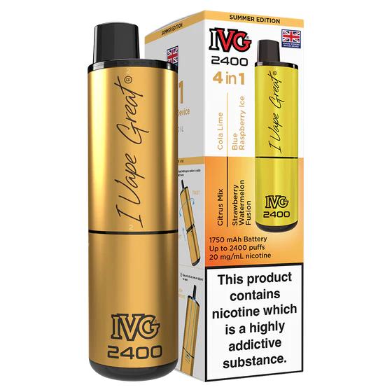 IVG 2400 Reload Rechargeable Kit - Closed Pod-System