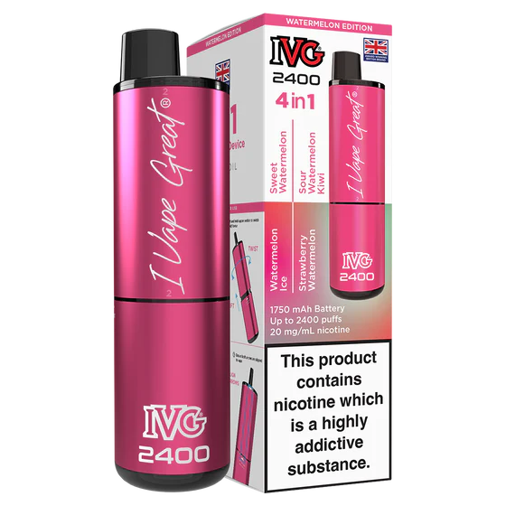 IVG 2400 Reload Rechargeable Kit - Closed Pod-System