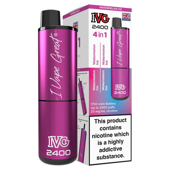 IVG 2400 Reload Rechargeable Kit - Closed Pod-System