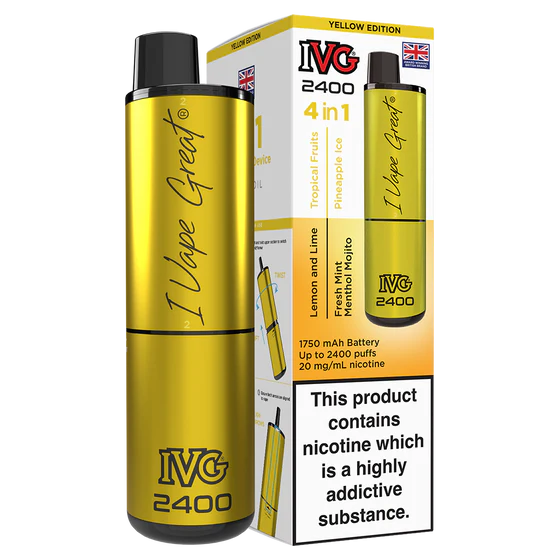 IVG 2400 Reload Rechargeable Kit - Closed Pod-System