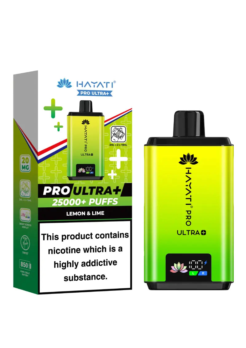 Hayati Pro Ultra Plus 25k Kit - Closed Pod System