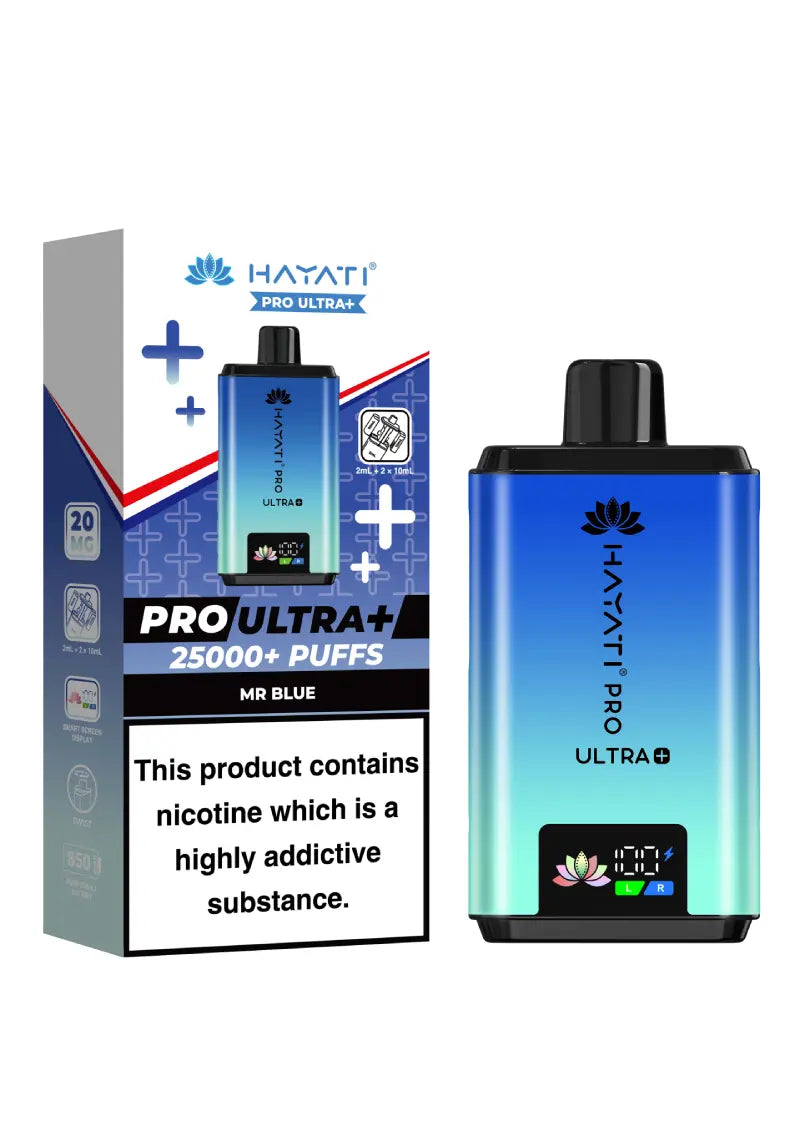 Hayati Pro Ultra Plus 25k Kit - Closed Pod System