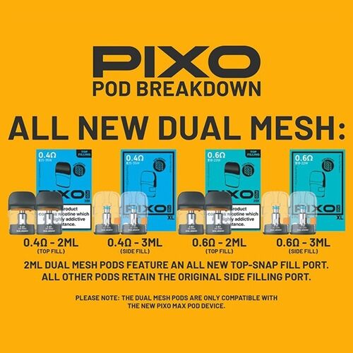 Aspire Pixo Pods - Replacement Pods