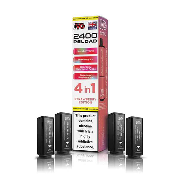 IVG 2400 Reload 4-in-1 Multi Flavour Edition - Prefilled Pods