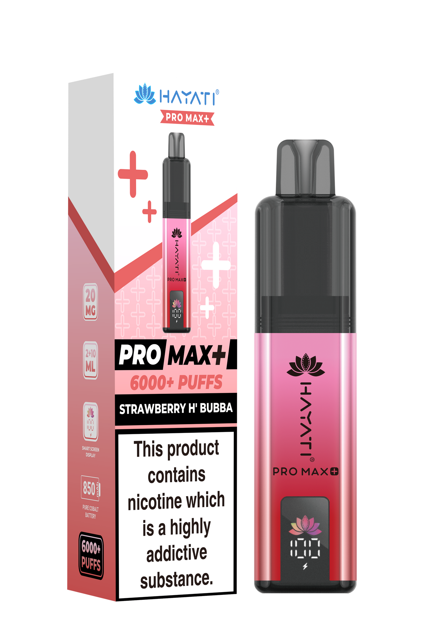 Hayati Pro Max+ 6K Kit - Pre-Filled Pod Kits