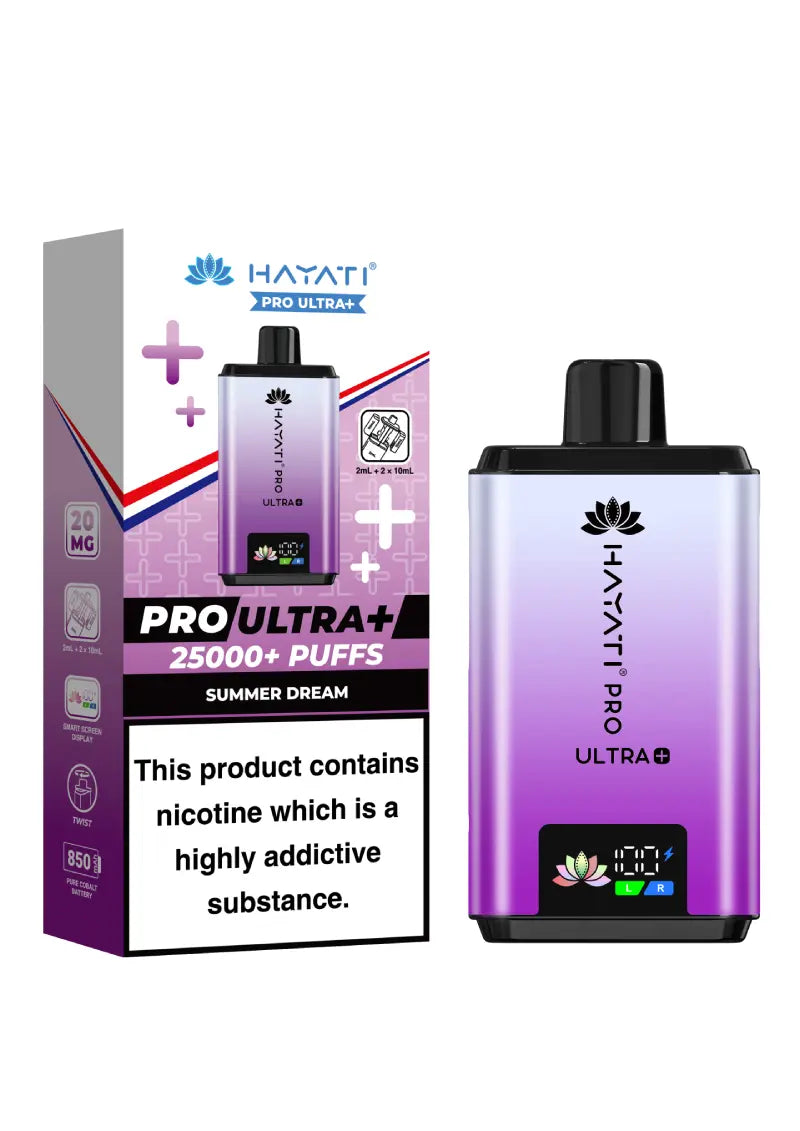Hayati Pro Ultra Plus 25k Kit - Closed Pod System