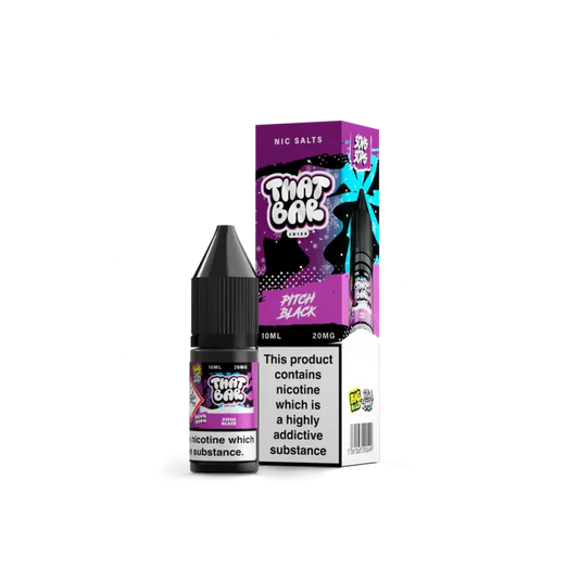 That Bar Juice - Nic Salts Pitch Black / 10MG Nic-Salts