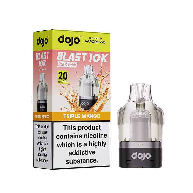 Dojo Blast 10K Pre-Filled Pods - Replacement Pods