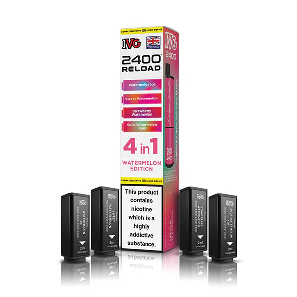 IVG 2400 Reload 4-in-1 Multi Flavour Edition - Prefilled Pods