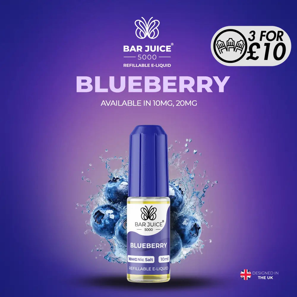 Bar Juice 5000 - 10MG Nic-Salts Blueberry / 10MG Nic-Salts