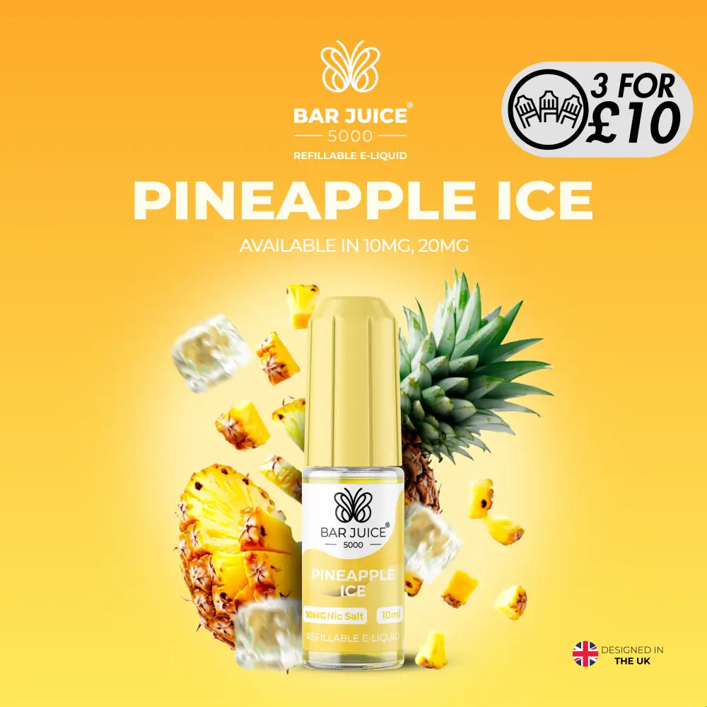 Bar Juice 5000 - 10MG Nic-Salts Pineapple Ice / 10MG Nic-Salts