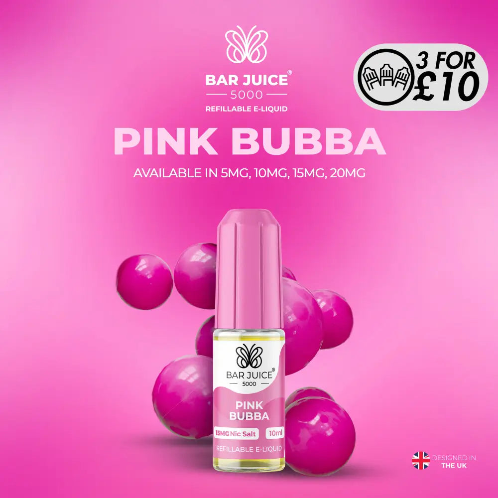 Bar Juice 5000 - 10MG Nic-Salts Pink Bubba / 10MG Nic-Salts