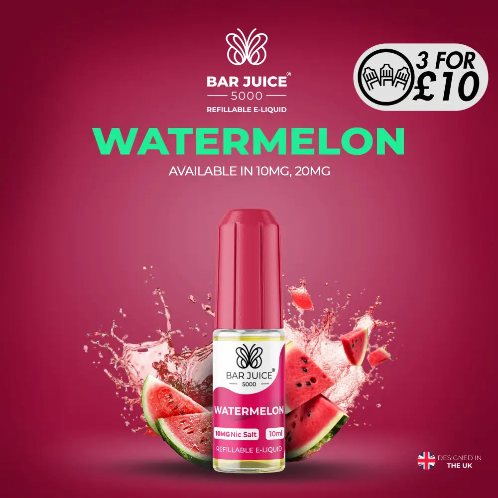 Bar Juice 5000 - 10MG Nic-Salts Watermelon / 10MG Nic-Salts