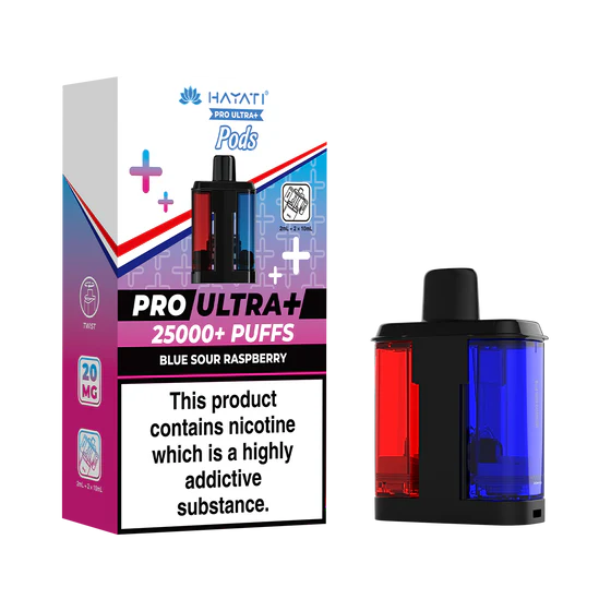 Hayati Pro Ultra Plus Pre 25K Pre-Filled Pods - Replacement Pods