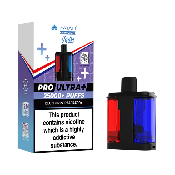 Hayati Pro Ultra Plus Pre 25K Pre-Filled Pods - Replacement Pods