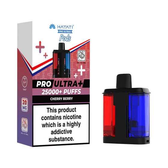 Hayati Pro Ultra Plus Pre 25K Pre-Filled Pods - Replacement Pods
