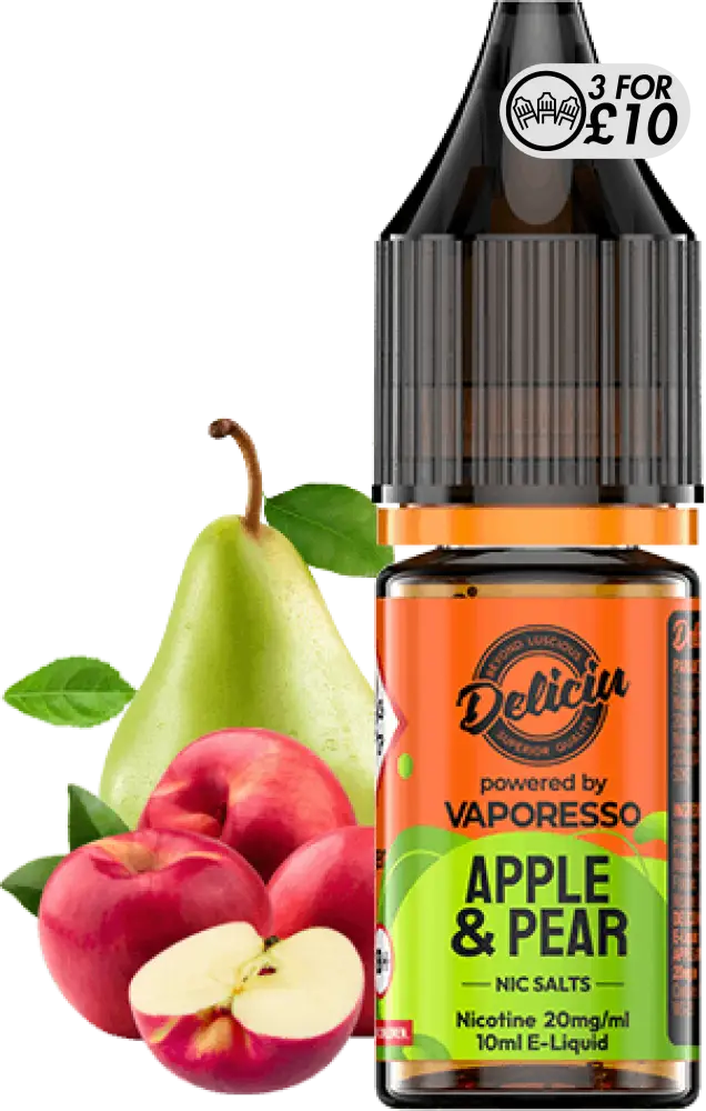 Deliciu - Nic-Salts Apple & Pear / 10MG Nic-Salts
