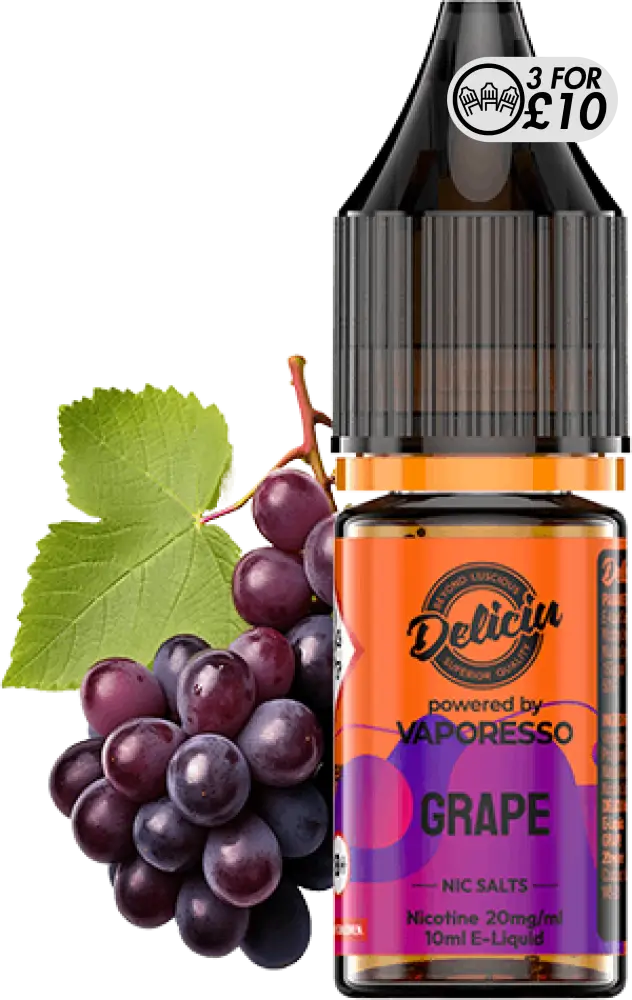 Deliciu - Nic-Salts Grape / 10MG Nic-Salts