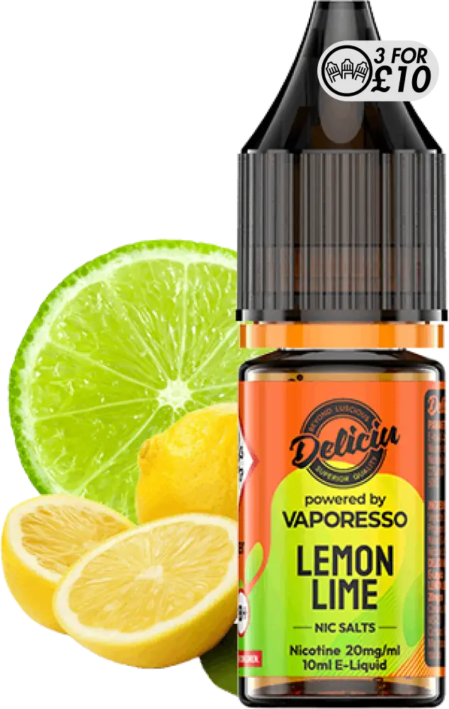 Deliciu - Nic-Salts Lemon Lime / 10MG Nic-Salts