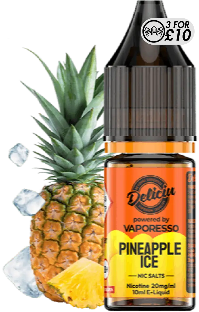 Deliciu - Nic-Salts Pineapple ice / 10MG Nic-Salts