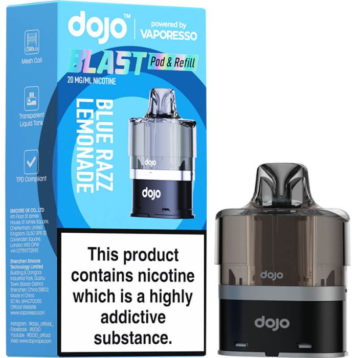 Dojo Blast 6k Pre-Filled Pods - Replacement Pods