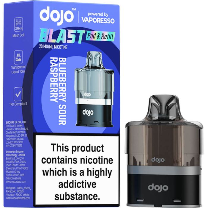 Dojo Blast 6k Pre-Filled Pods - Replacement Pods