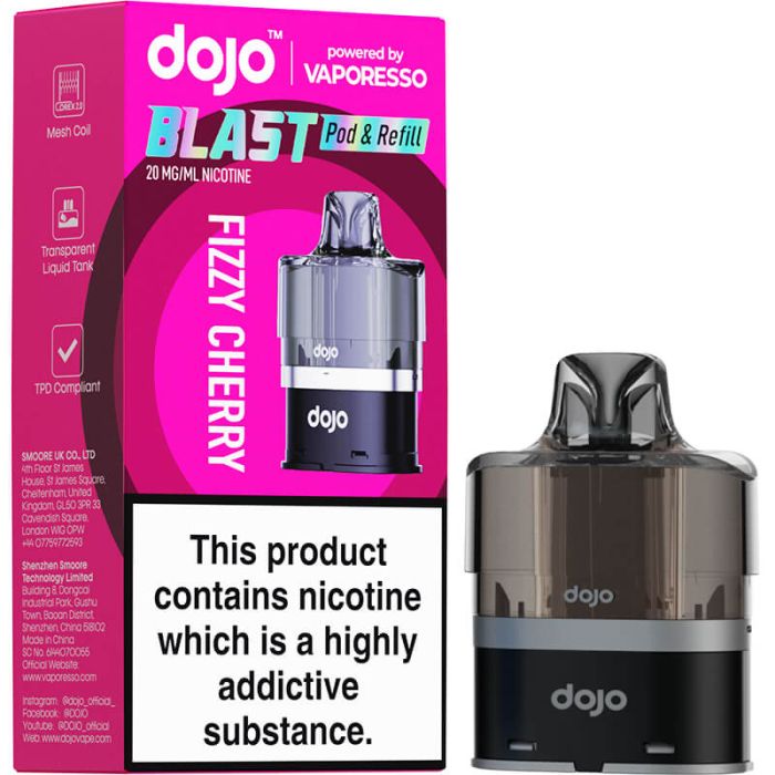 Dojo Blast 6k Pre-Filled Pods - Replacement Pods