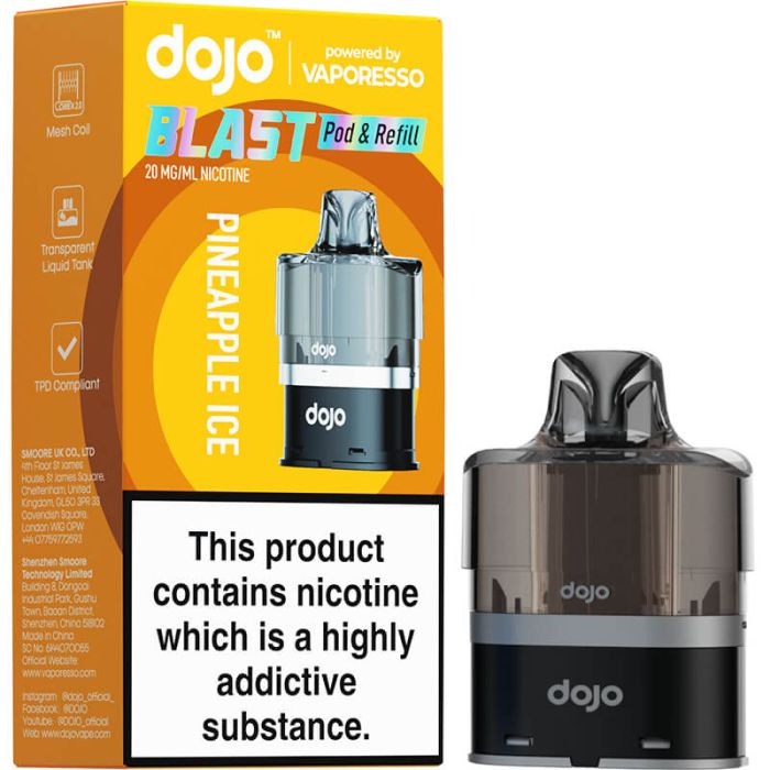 Dojo Blast 6k Pre-Filled Pods - Replacement Pods