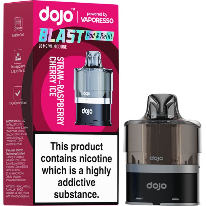 Dojo Blast 6k Pre-Filled Pods - Replacement Pods