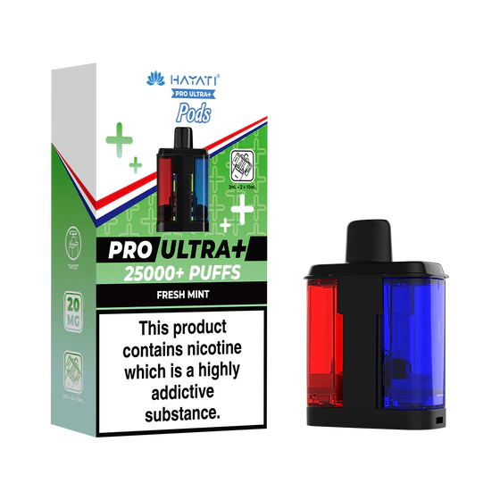 Hayati Pro Ultra Plus Pre 25K Pre-Filled Pods - Replacement Pods