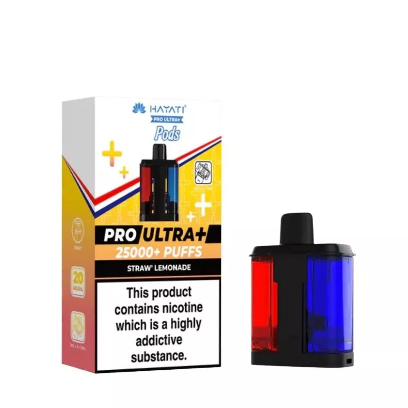 Hayati Pro Ultra Plus Pre 25K Pre-Filled Pods - Replacement Pods