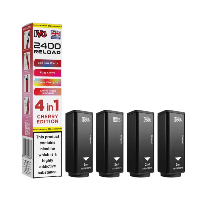 IVG 2400 Reload 4-in-1 Multi Flavour Edition - Prefilled Pods