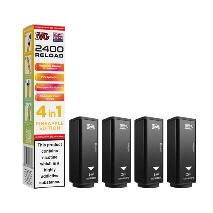 IVG 2400 Reload 4-in-1 Multi Flavour Edition - Prefilled Pods