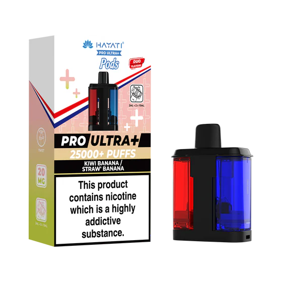Hayati Pro Ultra Plus Pre 25K Pre-Filled Pods - Replacement Pods