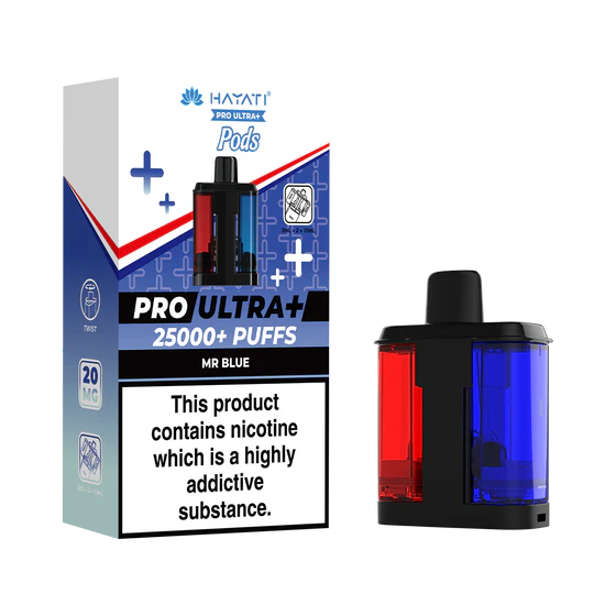 Hayati Pro Ultra Plus Pre 25K Pre-Filled Pods - Replacement Pods