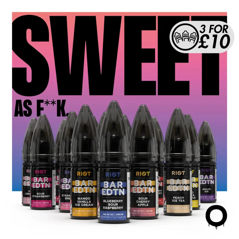 Riot Squad - Bar EDTN Edition - Nic-Salts Nic-Salts