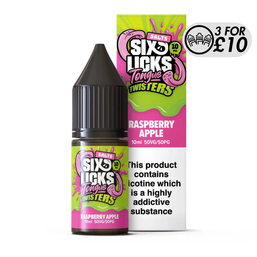 Six Licks Tongue Twisters